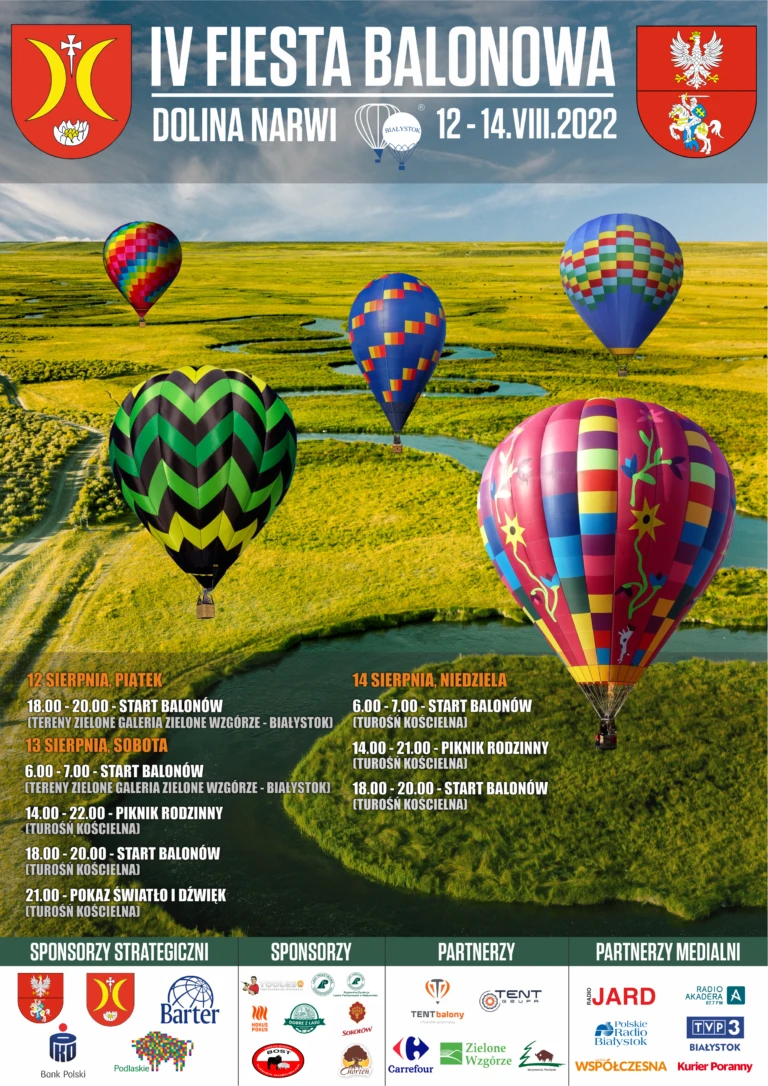 2022 — Balloon Fiesta poster by Adam / Prowebdsgn