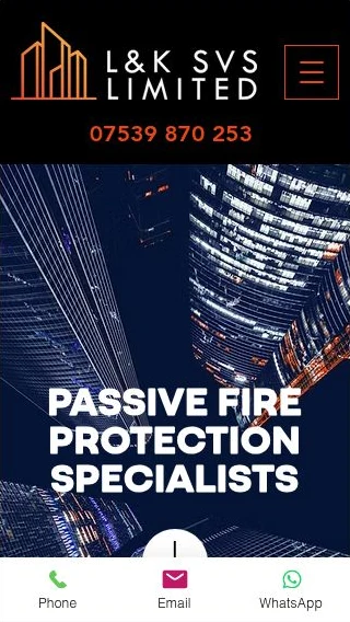 L And K Svs Ltd — mobile website design