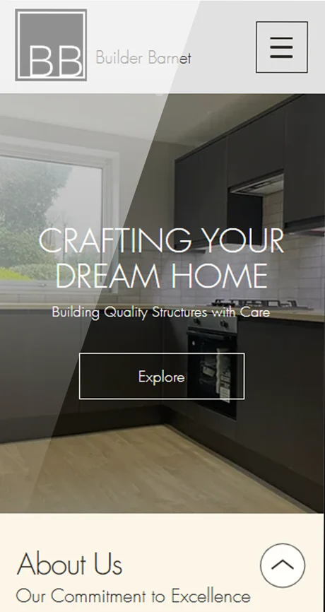 Builder Barnet — mobile website design